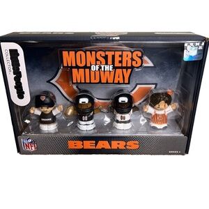 Little People Bears Monsters of the Midway Chicago Bears NFL Fisher-Price NEW